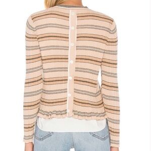 Derek Lam 10 Crosby - Striped Knit Top